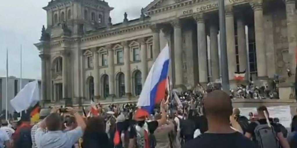 Почему митингующие в Берлине скандировали «Путин! Путин!»