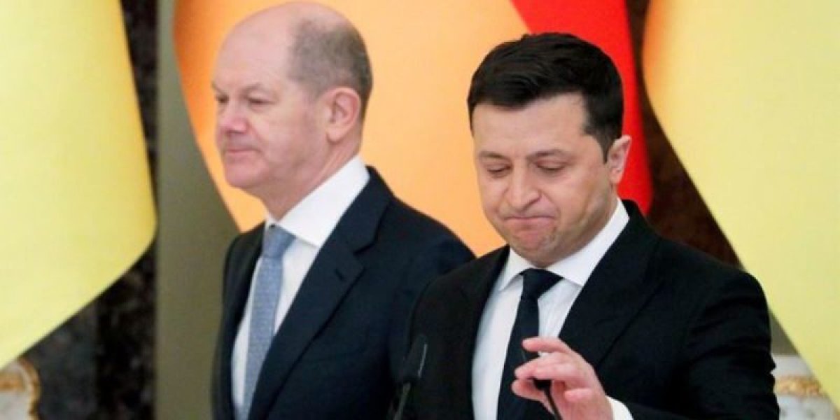 Шольц отказался ехать в Киев из-за поведения Зеленского