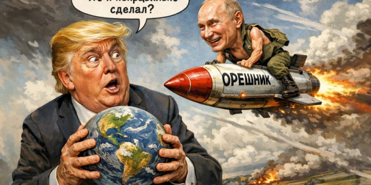 «Орешник» изменил всё. Настоящая цель удара по Львову: «Половины F-16 нет, Трамп делает заявление» «Орешник» изменил всё. Настоящая цель удара по Львову: «Половины F-16 нет, Трамп делает заявление»