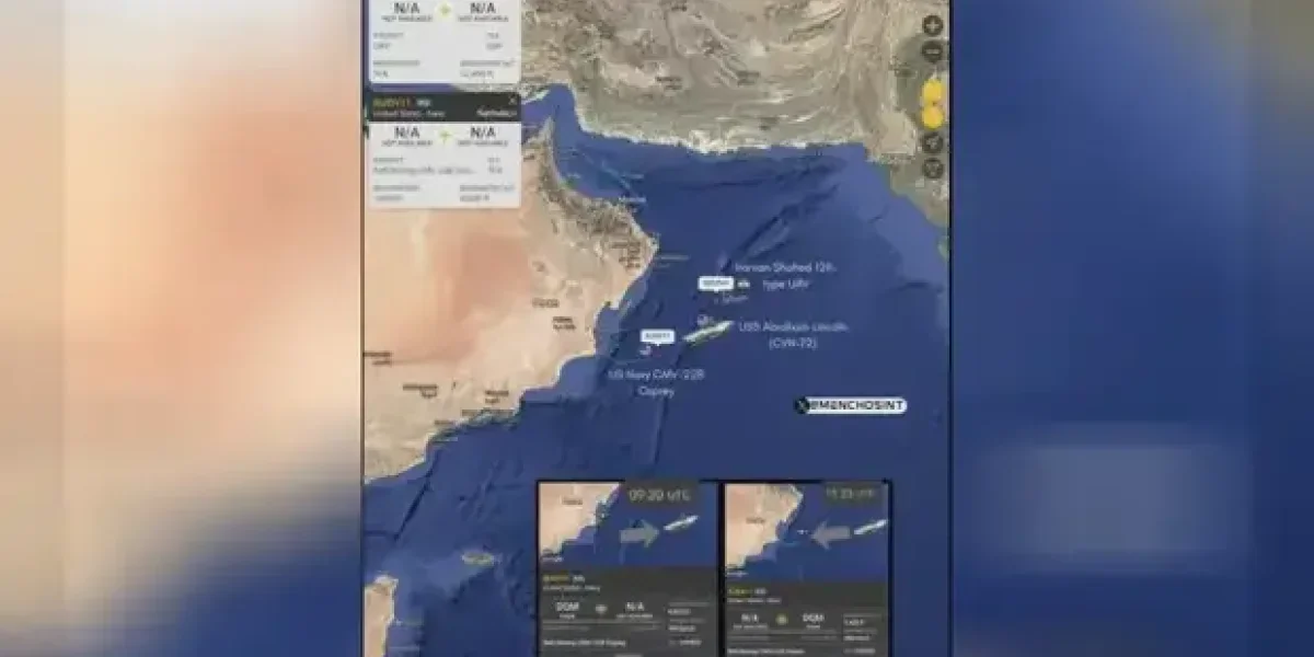 Иранские катера атаковали танкер США. А БПЛА Ирана долетел до авианосца Abraham Lincoln в 800 км. Подняли F-35 Иранские катера атаковали танкер США. А БПЛА Ирана долетел до авианосца Abraham Lincoln в 800 км. Подняли F-35